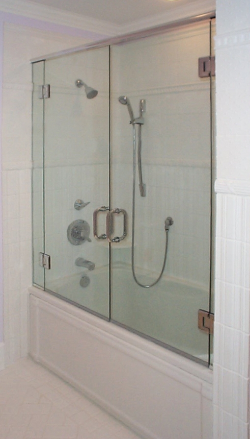 Header on Tub with Dual Doors